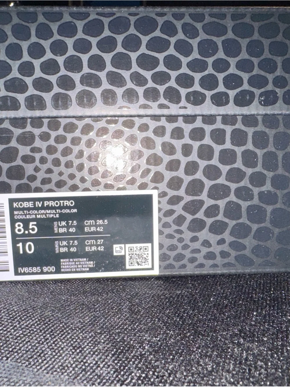 Nike Kobe 4 Protro Draft Day Warriors Size 8.5 Brand New